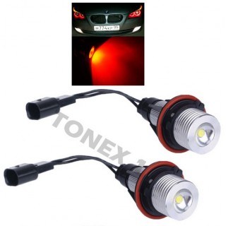 Диодни LED крушки за Ангелски очи Angel Eyes 10W BMW червена светлина